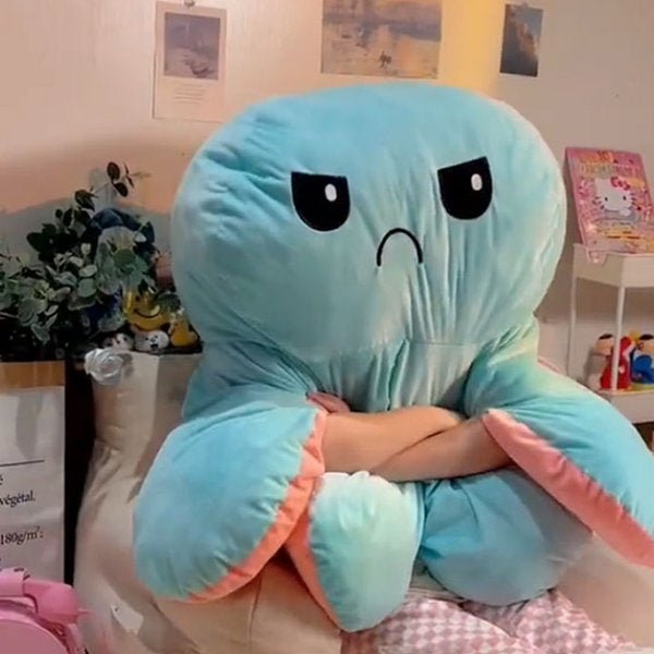 Plush octopus toy with soft tentacles, 30 cm cuddly stuffed animal ideal for kids, perfect plushie companion for playtime and sn 0